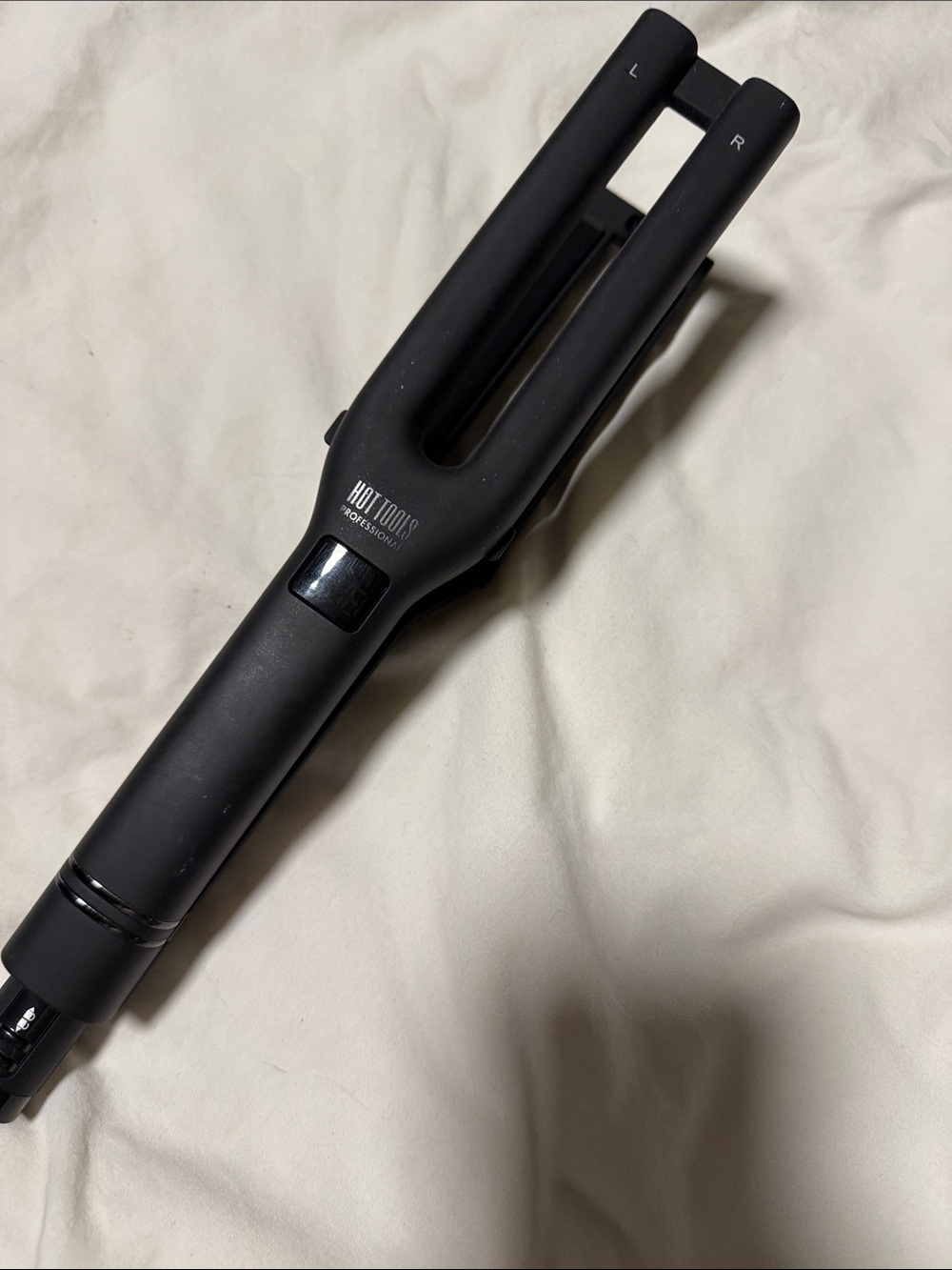 Hot Tools Matte Black Dual Ceramic Hair Straightener